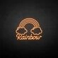 Customize 'Clouds and rainbows' neon sign