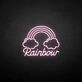 Customize 'Clouds and rainbows' neon sign