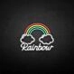 Customize 'Clouds and rainbows' neon sign
