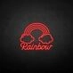 Customize 'Clouds and rainbows' neon sign