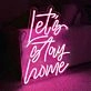 Let's stay home Neon for Cozy Nights