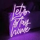 Let's stay home Neon for Cozy Nights
