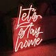 Let's stay home Neon for Cozy Nights