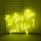 It this the real like: Authenticity Illuminated in Neon