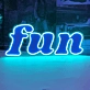 "fun" Neon Sign