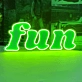 "fun" Neon Sign