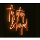 A neon sign for infinity and beyond