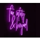 A neon sign for infinity and beyond