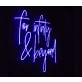 A neon sign for infinity and beyond