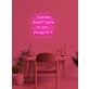 Success doesn't come to you Neon Motivation