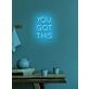 You have this Neon Encouragement for Every Challenge