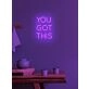 You have this Neon Encouragement for Every Challenge