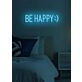 Be happy Neon Beacon of Joy