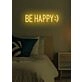 Be happy Neon Beacon of Joy