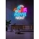 Customize Movie Night Neon for Cinematic Evenings