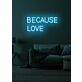 Because love Neon Echoes of Affection