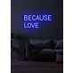 Because love Neon Echoes of Affection