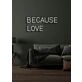 Because love Neon Echoes of Affection
