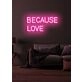 Because love Neon Echoes of Affection