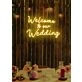 Welcome to our Wedding Neon Gateway to Love