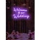 Welcome to our Wedding Neon Gateway to Love