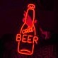 Customize Cold Beer Neon Refreshment on Tap