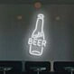 Customize Cold Beer Neon Refreshment on Tap