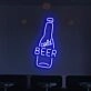 Customize Cold Beer Neon Refreshment on Tap