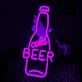 Customize Cold Beer Neon Refreshment on Tap