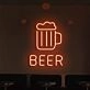 Customize Beer Chilled Neon Cheers for Brew Lovers