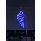 Ice Cream Neon Swirls of Cool Delight