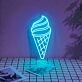 Ice Cream Neon Swirls of Cool Delight
