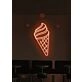 Ice Cream Neon Swirls of Cool Delight