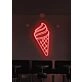 Ice Cream Neon Swirls of Cool Delight