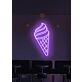 Ice Cream Neon Swirls of Cool Delight