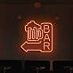 Customize Bar Neon Chic for Trendy Nightspots