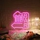 Customize Bar Neon Chic for Trendy Nightspots