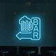 Customize Bar Neon Chic for Trendy Nightspots