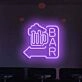 Customize Bar Neon Chic for Trendy Nightspots