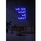 We see that we want Neon Vision for Inspiring Areas