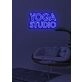 Yoga Studio Neon Peace for Mindful Spaces