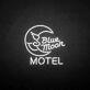 Customize Blue moon motel' neon sign