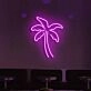 Palm Neon Oasis of Tropical Dreams