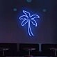 Palm Neon Oasis of Tropical Dreams
