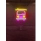 Surf Van Beach Vibes Captured in Laid-Back Neon