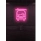Surf Van Beach Vibes Captured in Laid-Back Neon