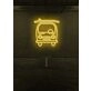 Surf Van Beach Vibes Captured in Laid-Back Neon