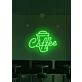 Customize Coffee Fuel Your Day with Invigorating Neon Sign