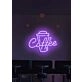 Customize Coffee Fuel Your Day with Invigorating Neon Sign