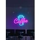 Customize Coffee Fuel Your Day with Invigorating Neon Sign
